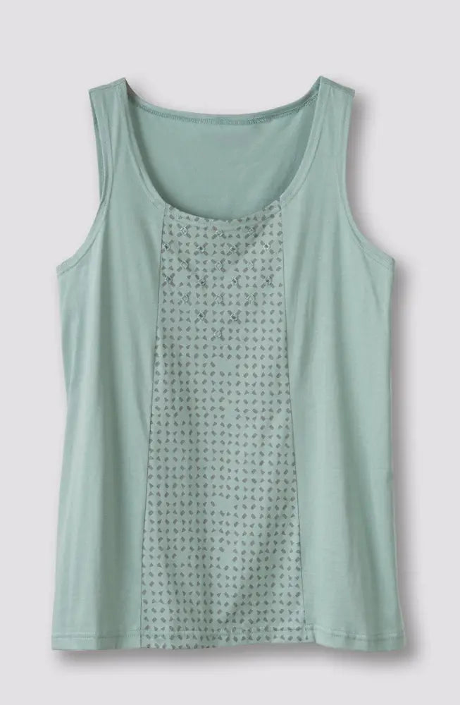 Kripa Cotton Jersey A-line Tank