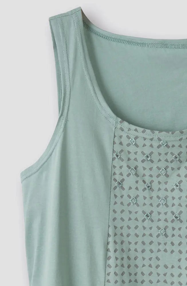 Kripa Cotton Jersey A-line Tank
